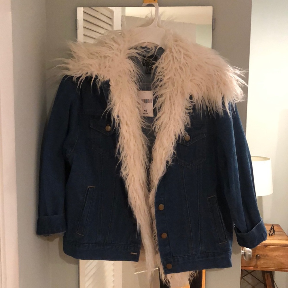 Fur Jean Jacket